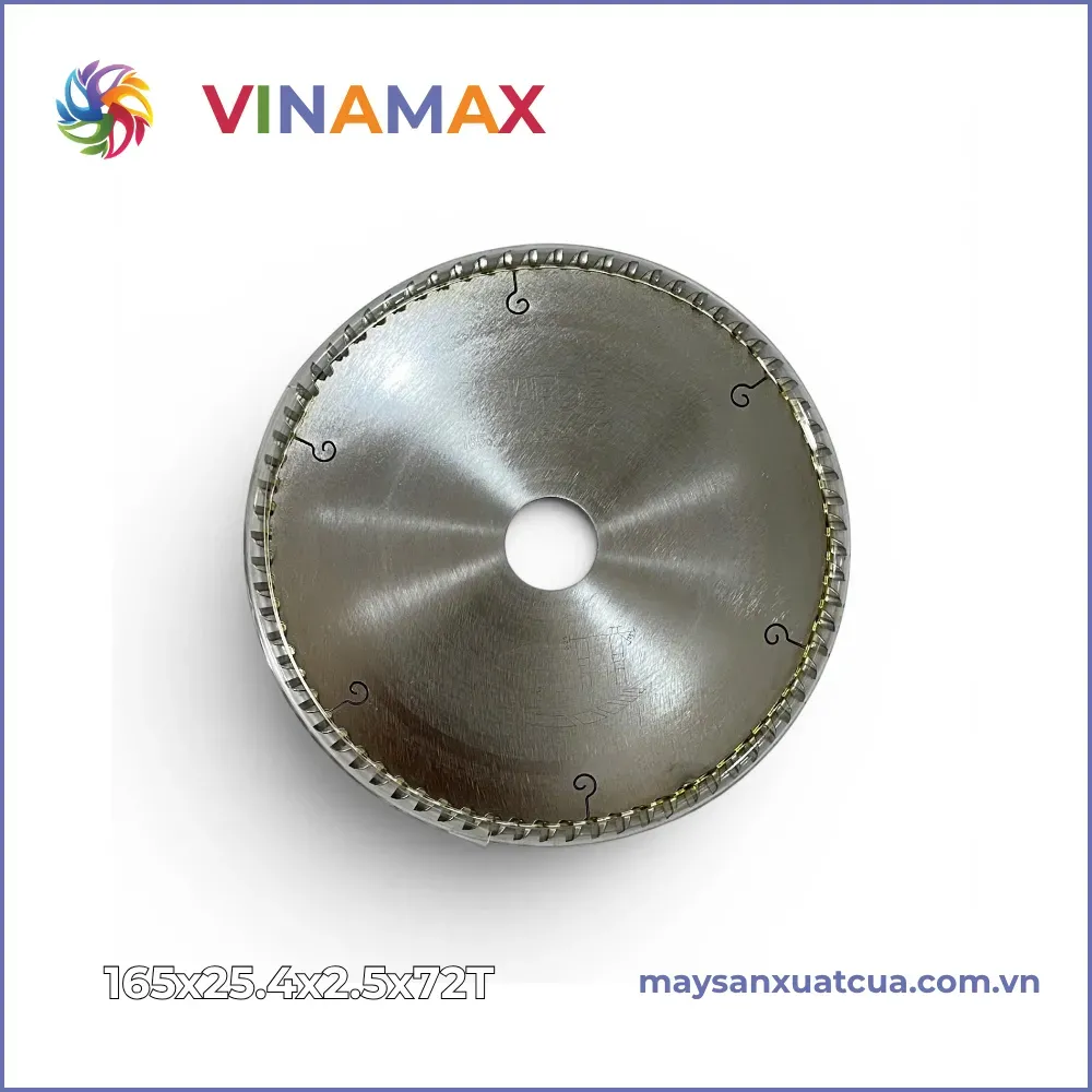 Lưỡi cắt nhôm MCWADE 165x25.4x2.5x72T