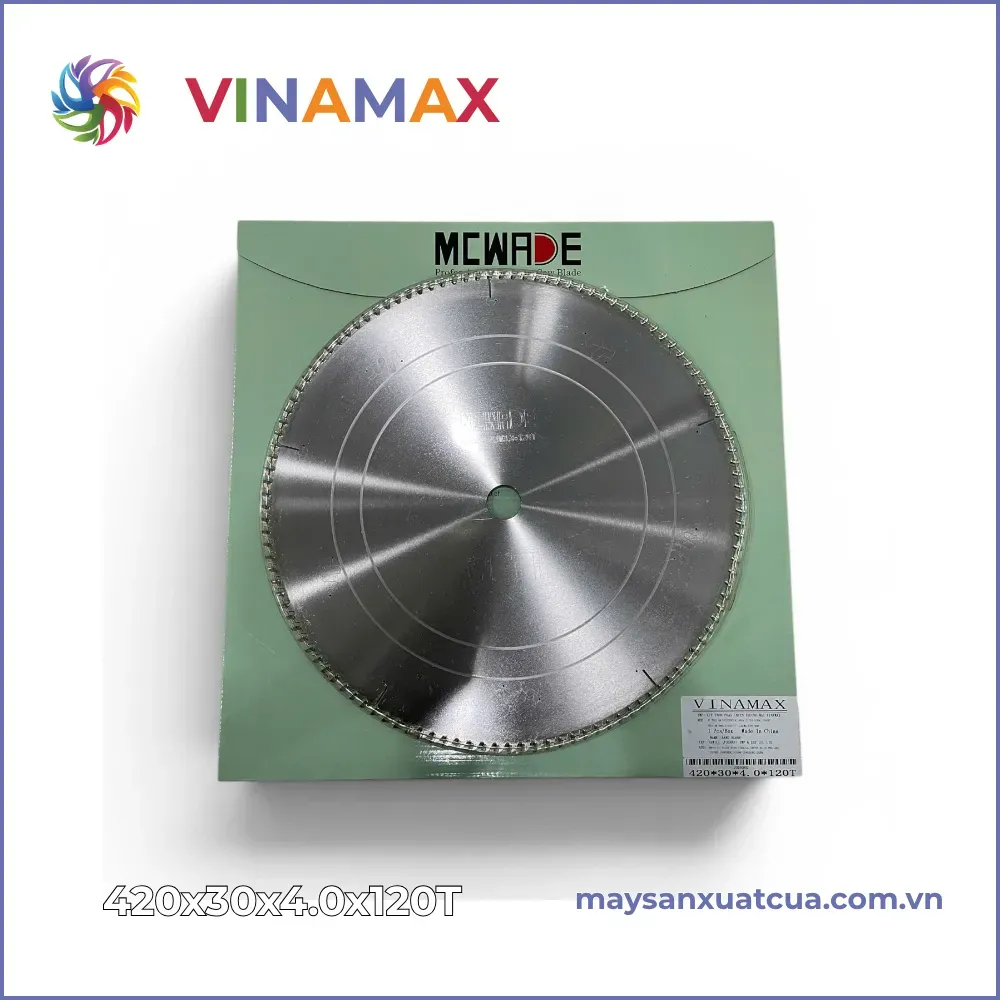 Lưỡi cắt nhôm MCWADE 420x30x4.0x120T