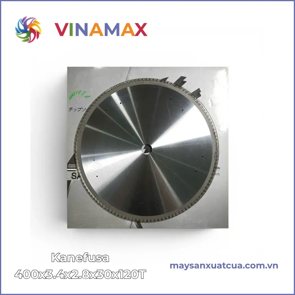 Lưỡi cắt nhôm Nhật KANEFUSA 400x30x3.4x2.8x120T