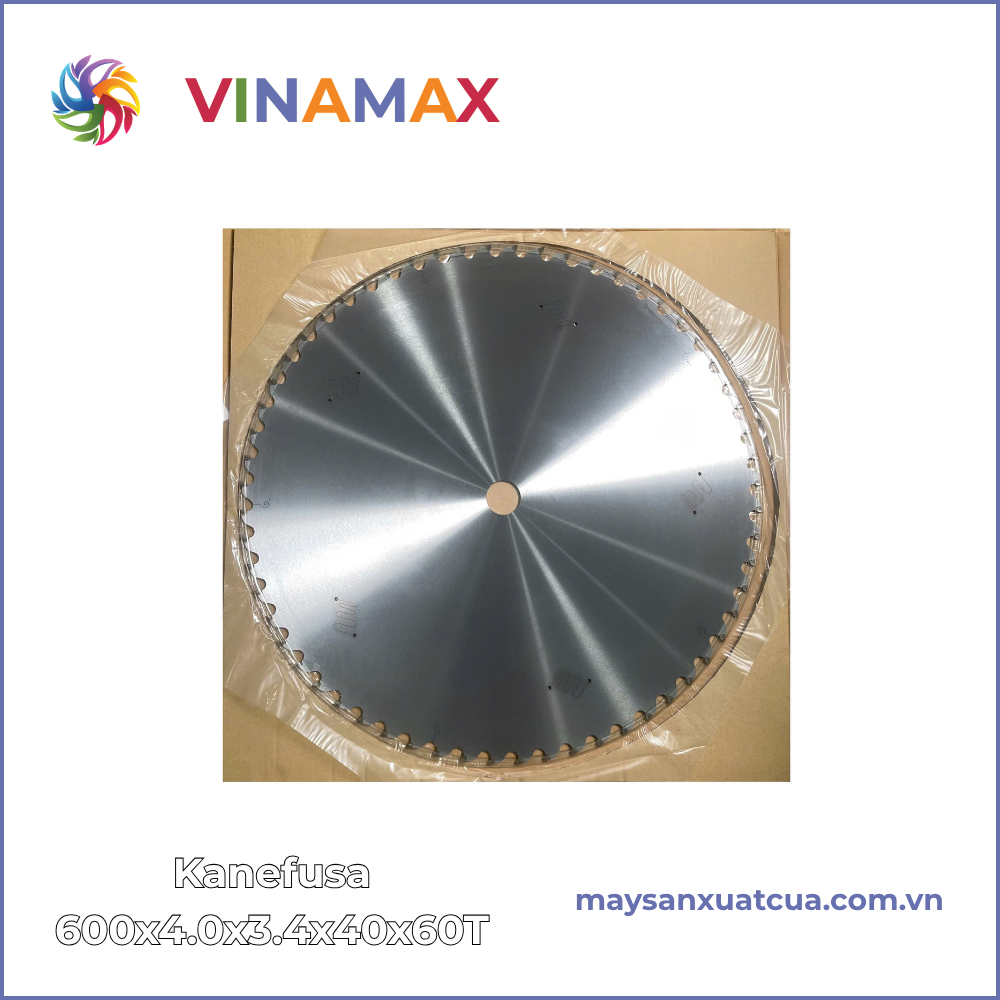Lưỡi cắt nhôm Nhật KANEFUSA 600x40x4.0x3.4x60T