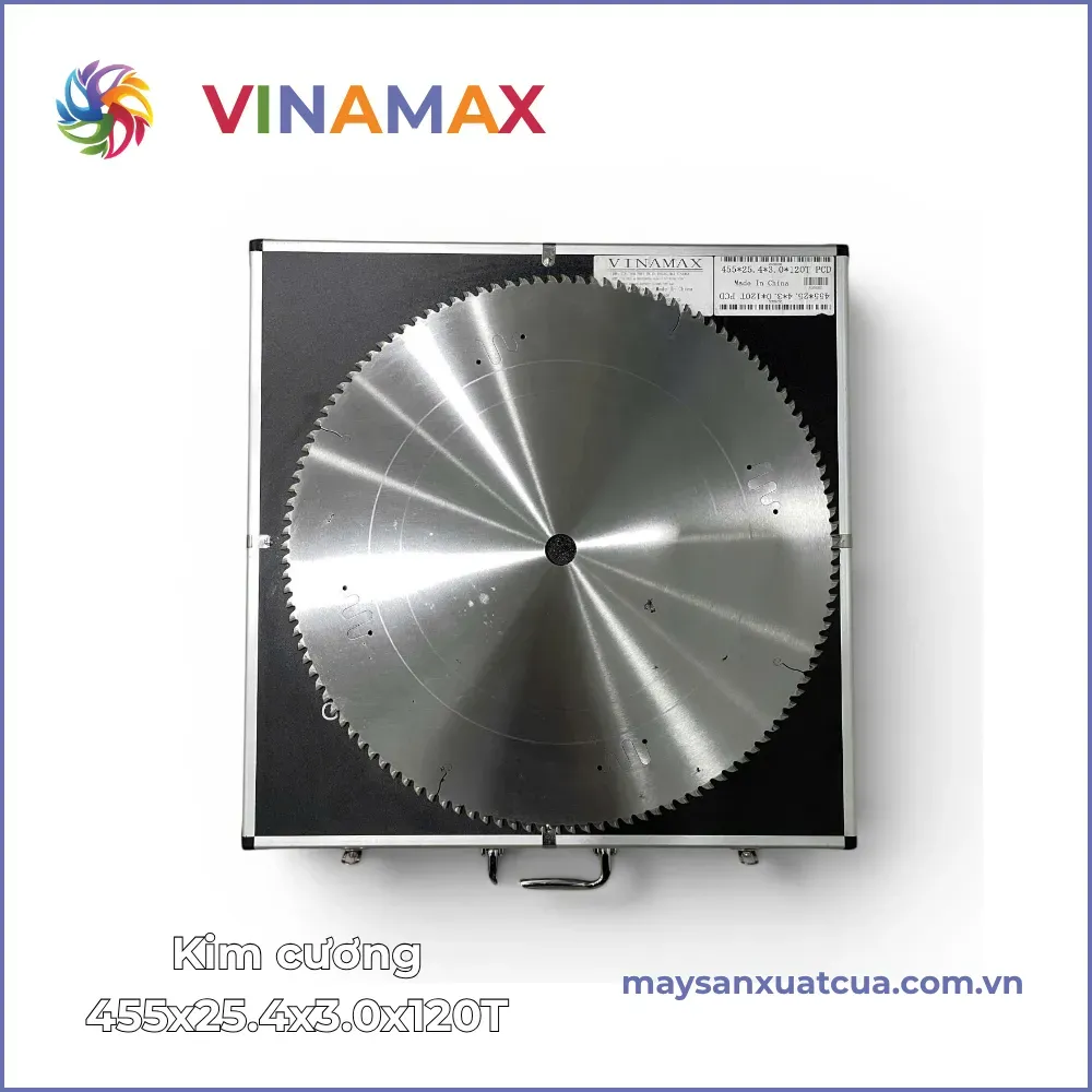 Lưỡi cắt nhôm Kim Cương MCWADE 455x25.4x3.0x120T