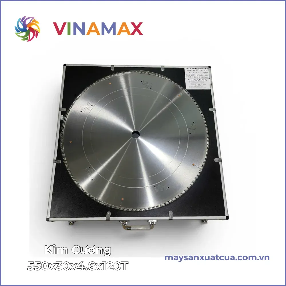 Lưỡi cắt nhôm Kim Cương MCWADE 550x30x4.6x120T