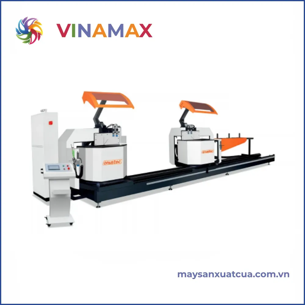 Máy Cắt Nhôm 2 Đầu CNC Đa Góc - Nhôm Vách Mặt Dựng