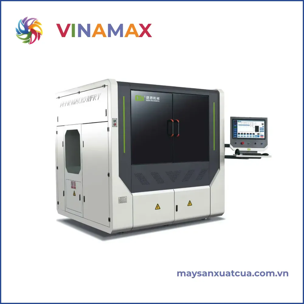 Máy Cán Ghép CNC 42 Trục Hoàn Toàn Tự Động Nhôm Cầu