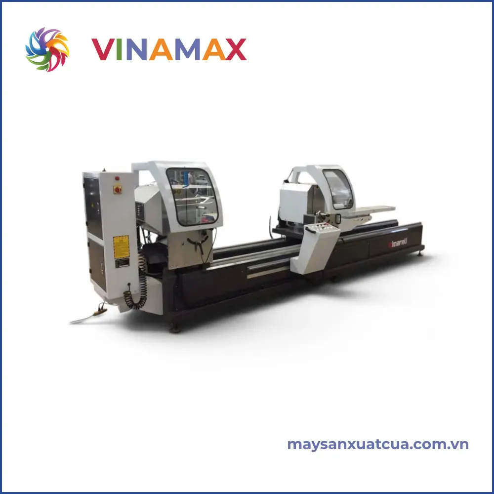 Máy cắt 2 đầu Huaxin09