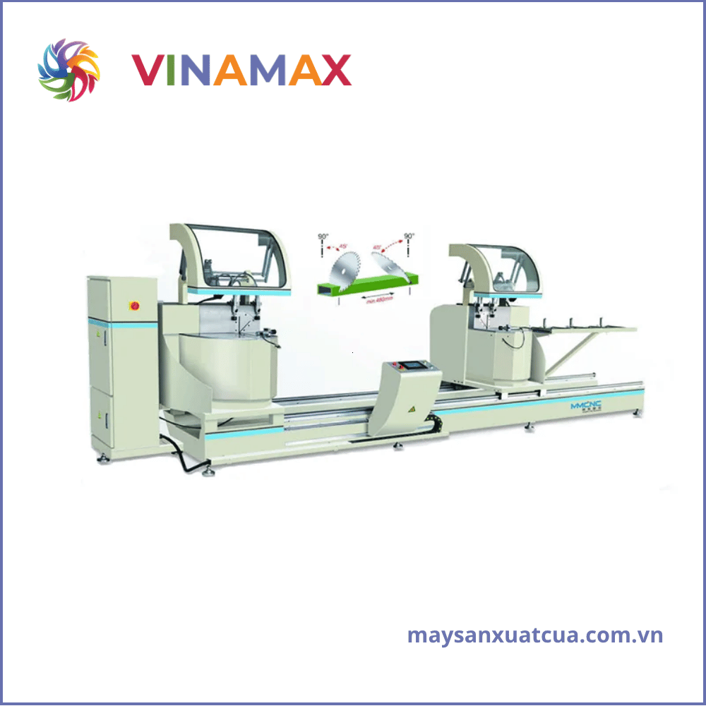 Máy cắt 2 đầu 2GZXJS-500-4500 lưỡi 500