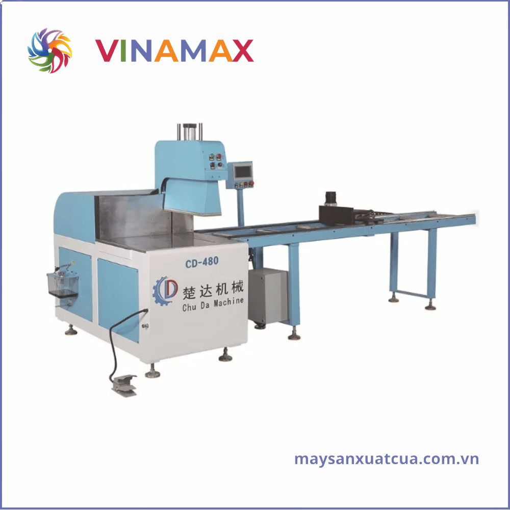 Máy cắt nhôm công nghiệp bán tự động CD-480