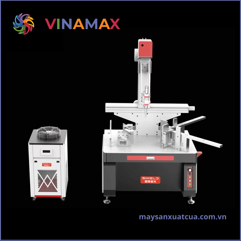 Máy hàn laser khung nhôm HG-6