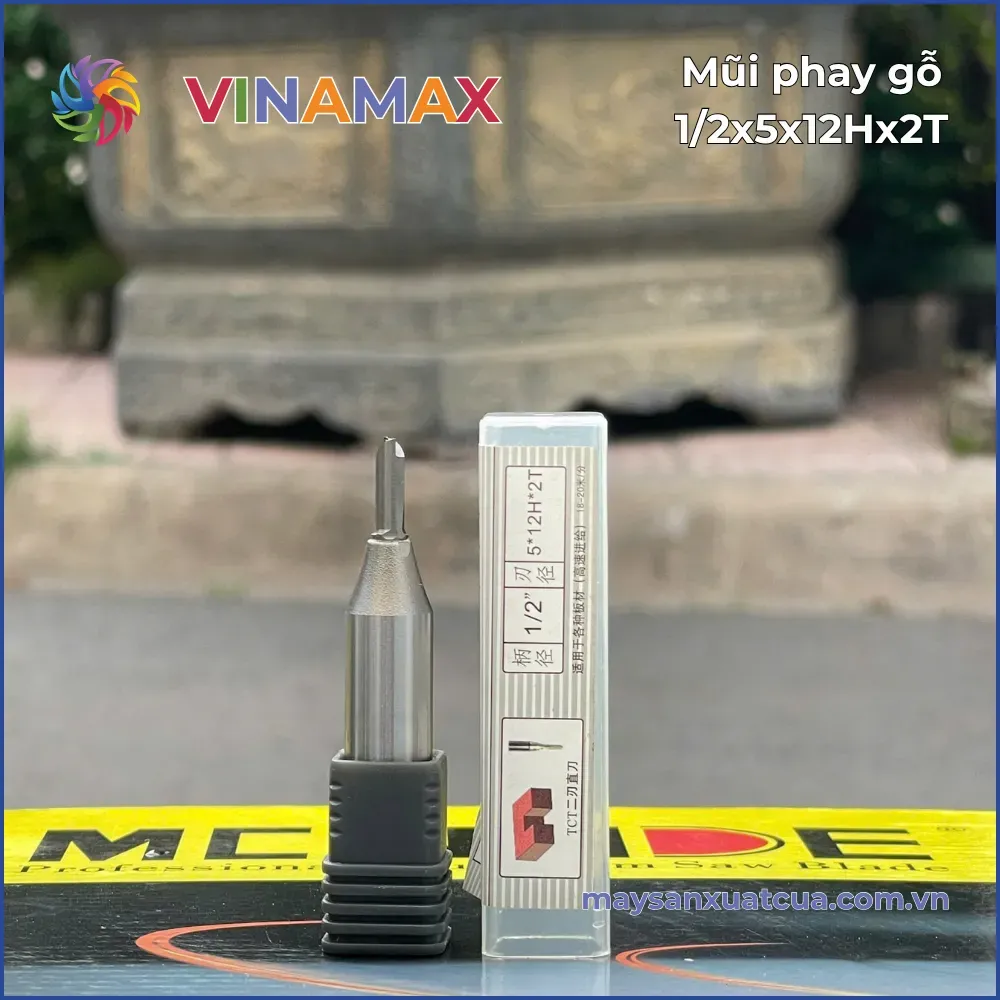 Mũi phay gỗ Tangli 1/2*5*12*2T