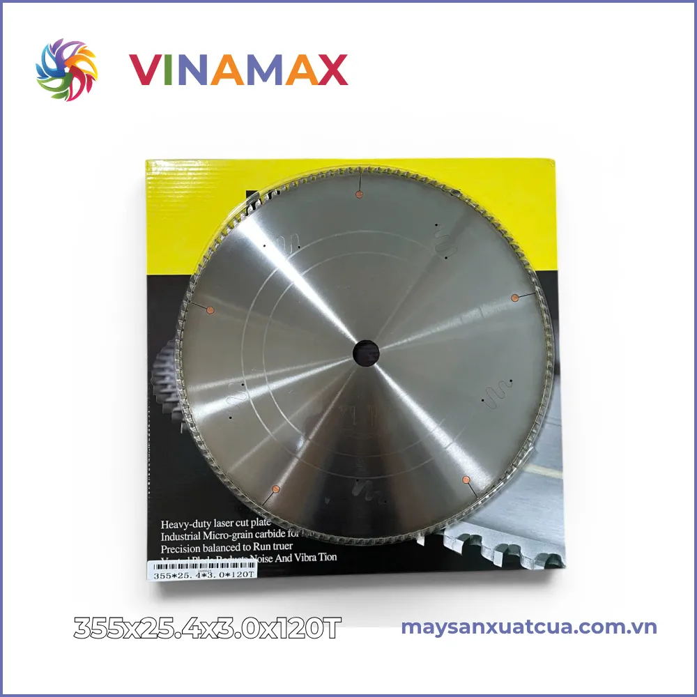 Lưỡi cắt nhôm MCWADE 355x25.4x3.0x120T