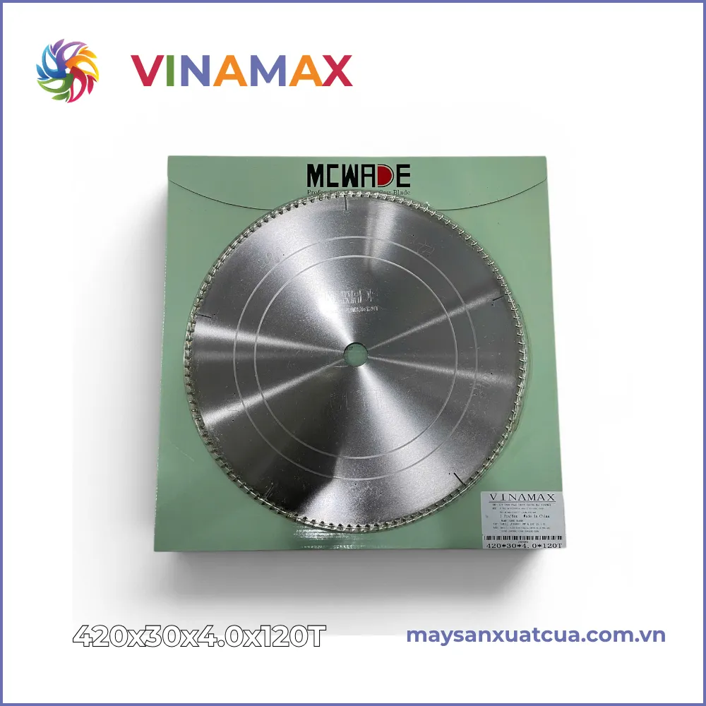 Lưỡi cắt nhôm MCWADE 450x30x4.0x120T