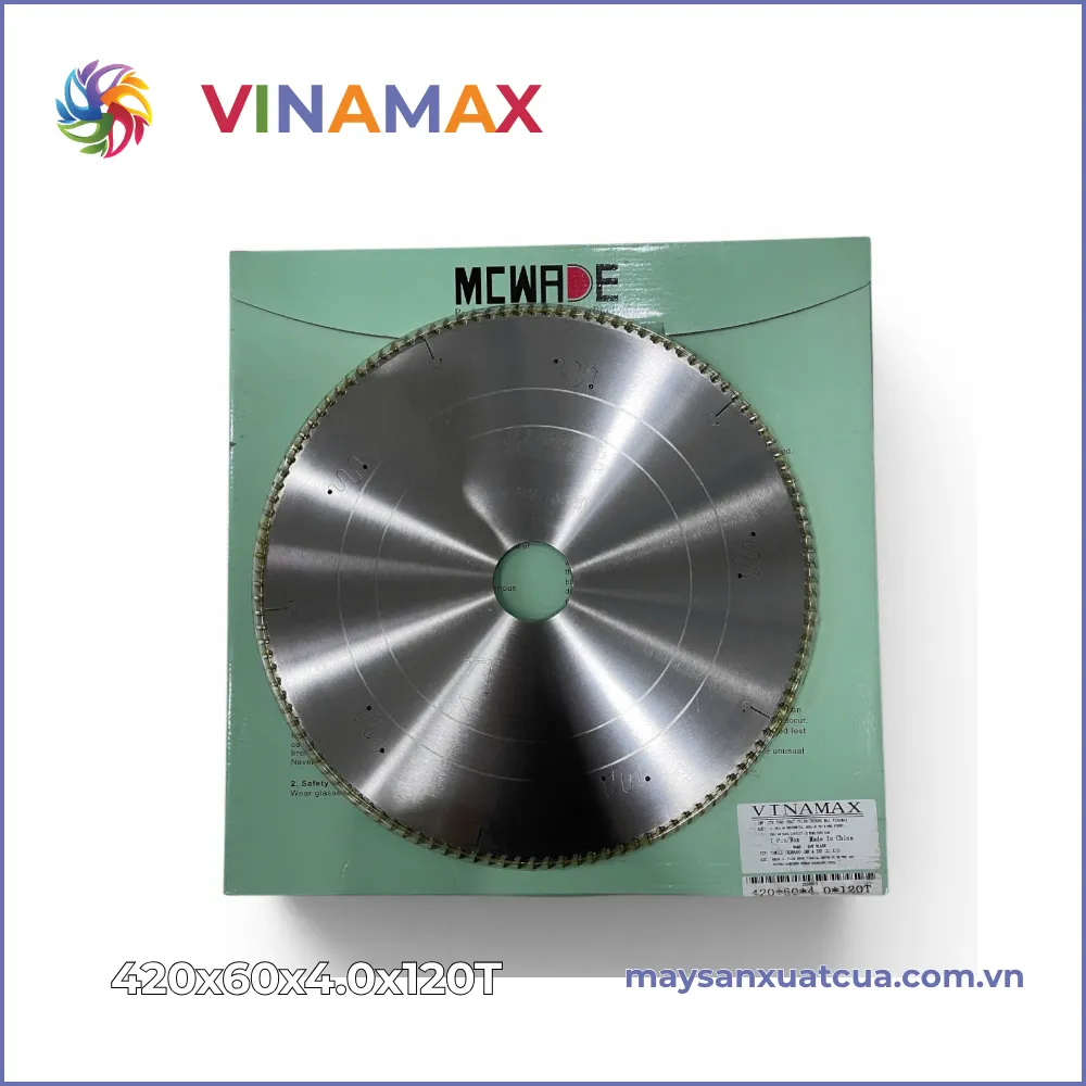 Lưỡi cắt nhôm MCWADE 420x60x4.0x120T