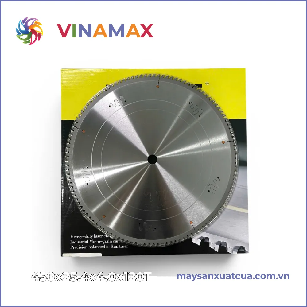 Lưỡi cắt nhôm MCWADE 450x25.4x4.0x120T