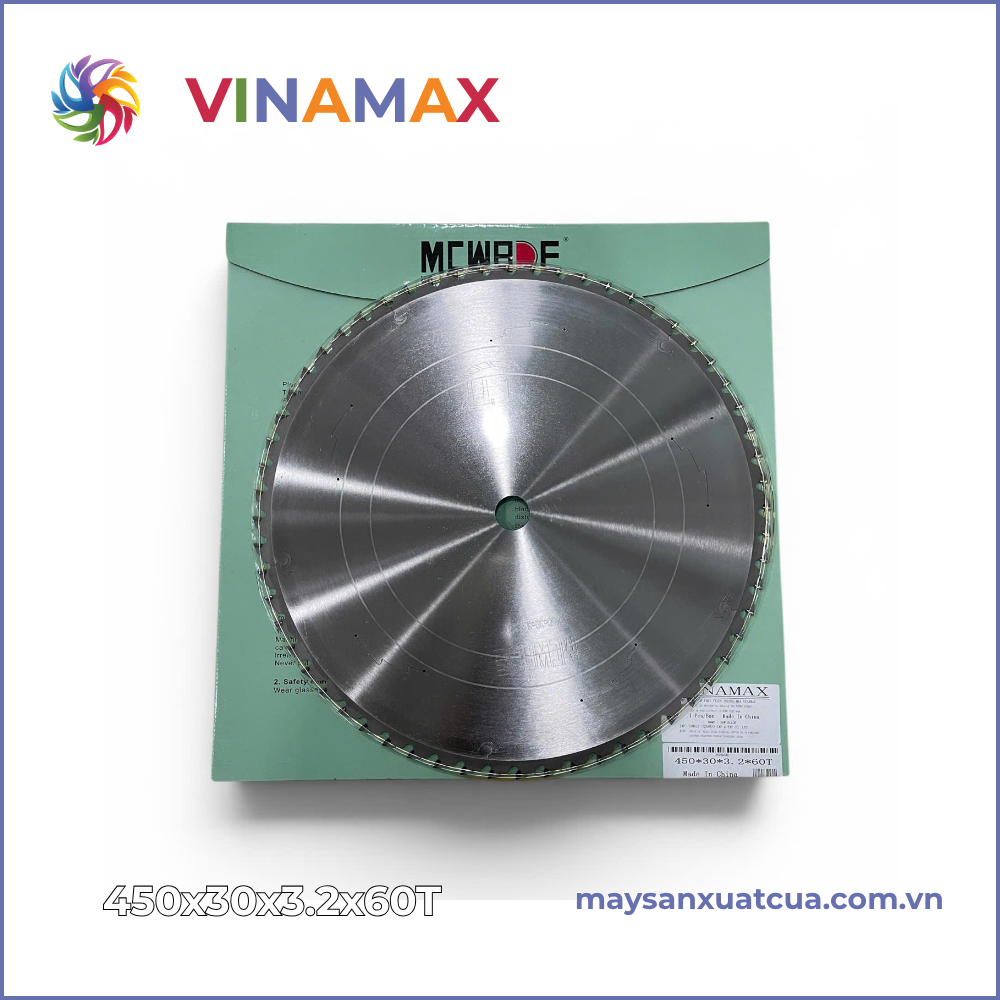 Lưỡi cắt nhôm MCWADE 450x30x3.2x60T