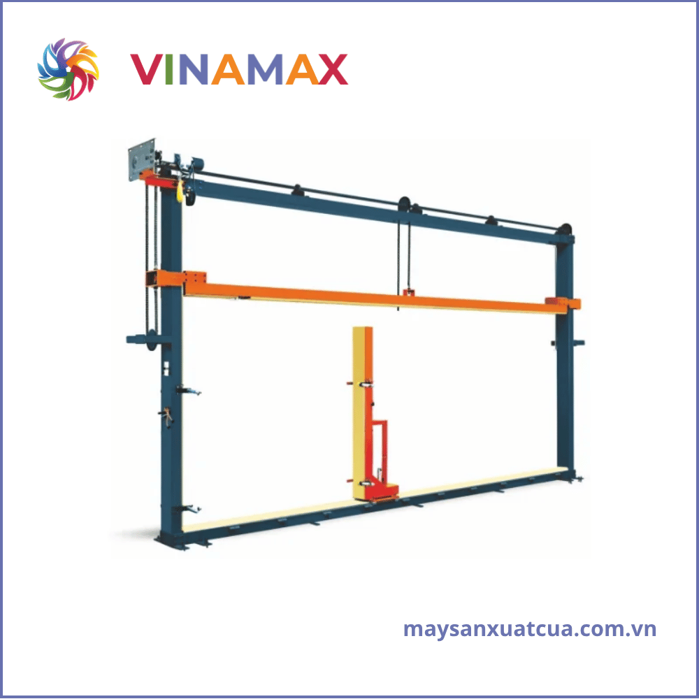 Bộ khung test mẫu cửa nhôm kính JLX-90TE