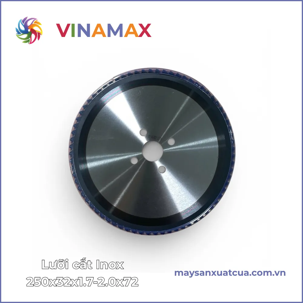 Lưỡi cắt Inox 250x32x1.7x2.0x72