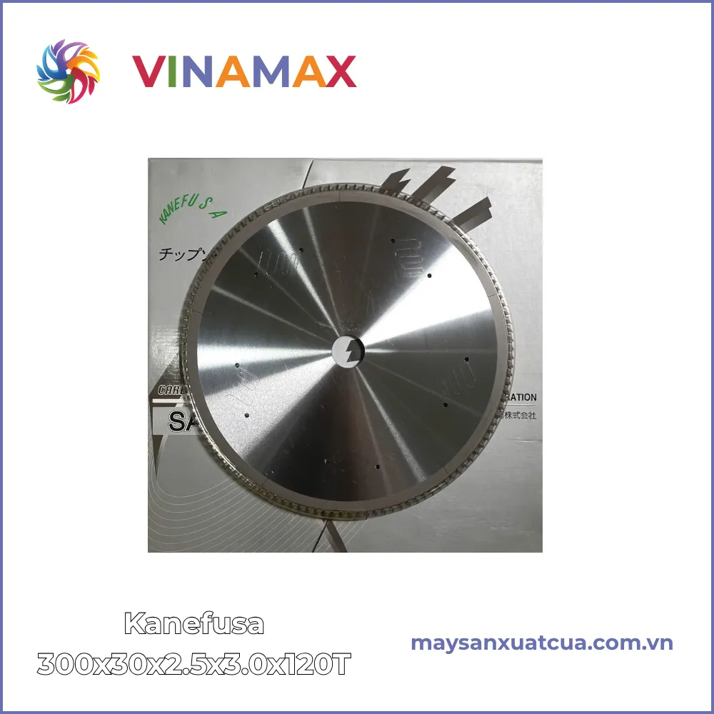 Lưỡi cắt nhôm Nhật KANEFUSA 300x30x2.5.3.0x120T