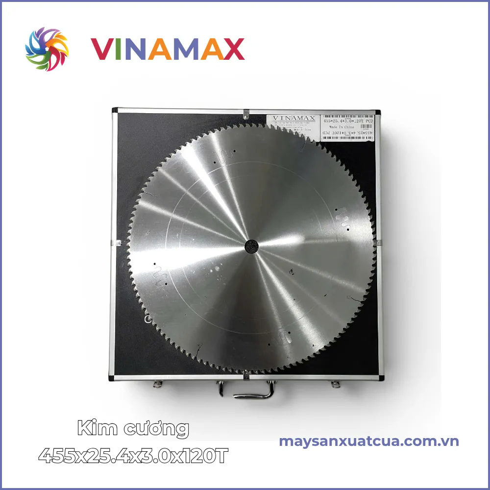 Lưỡi cắt nhôm Kim Cương MCWADE 455x25.4x3.0x120T