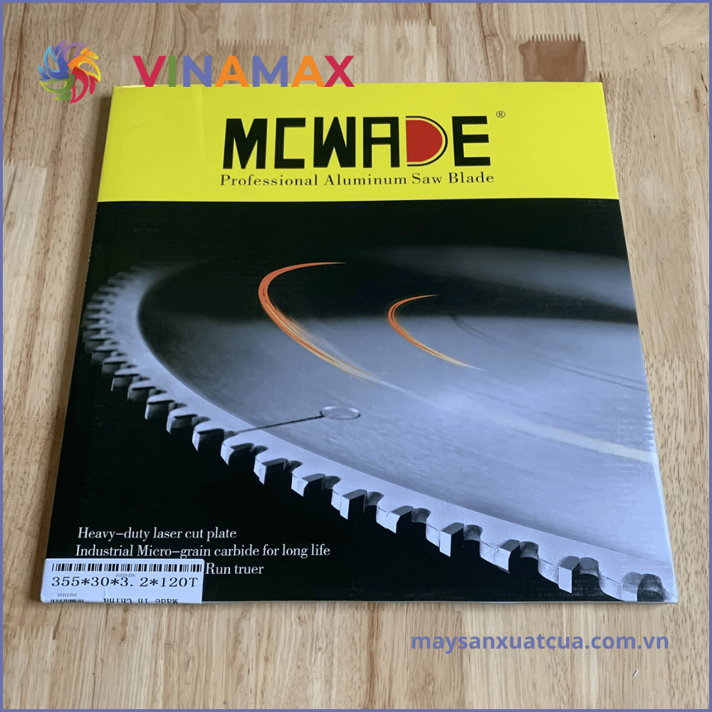 Lưỡi cắt nhôm MCWADE 355x30x3.2x120T