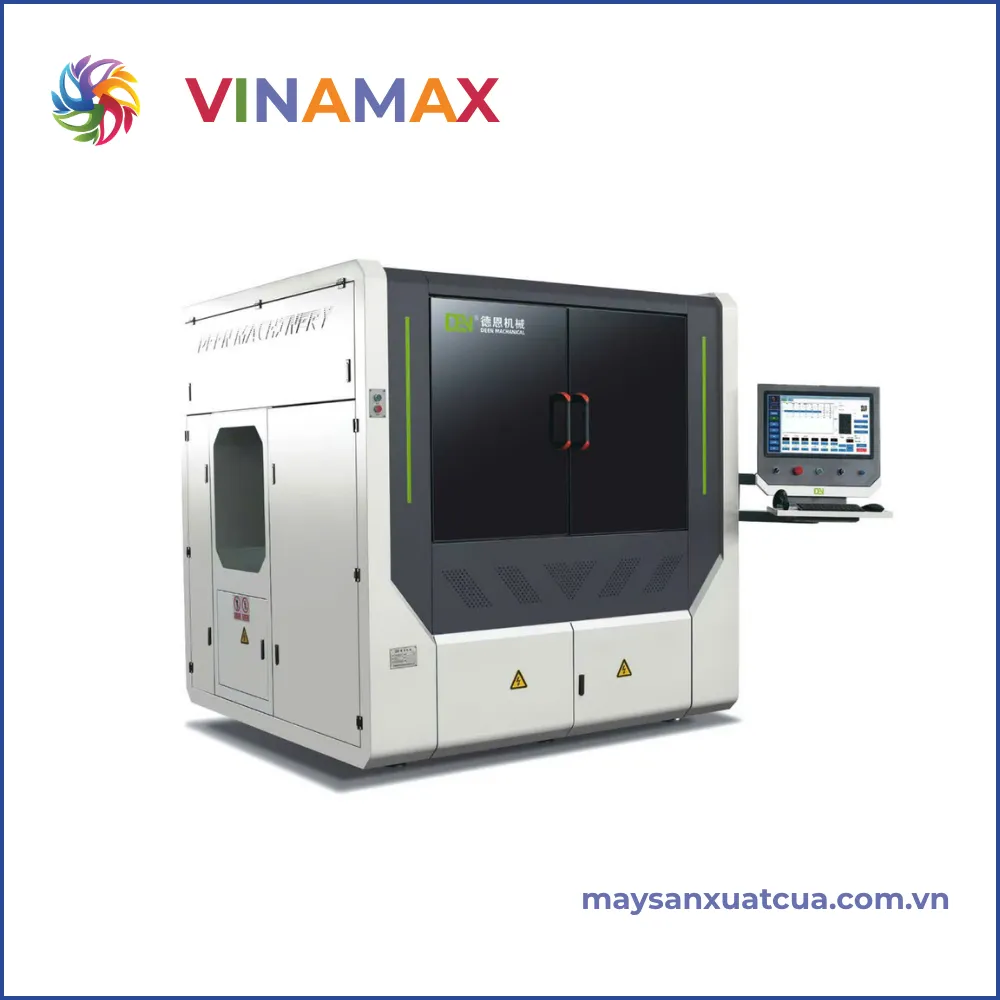 Máy Cán Ghép CNC 42 Trục Hoàn Toàn Tự Động Nhôm Cầu