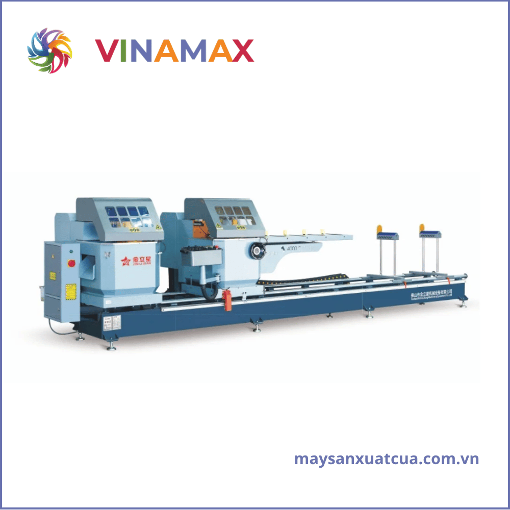 Máy cắt 2 đầu JLX22-550D-4500 lưỡi 550