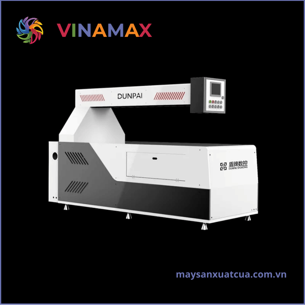 Máy mài cửa nhôm hàn góc CNC DM-02