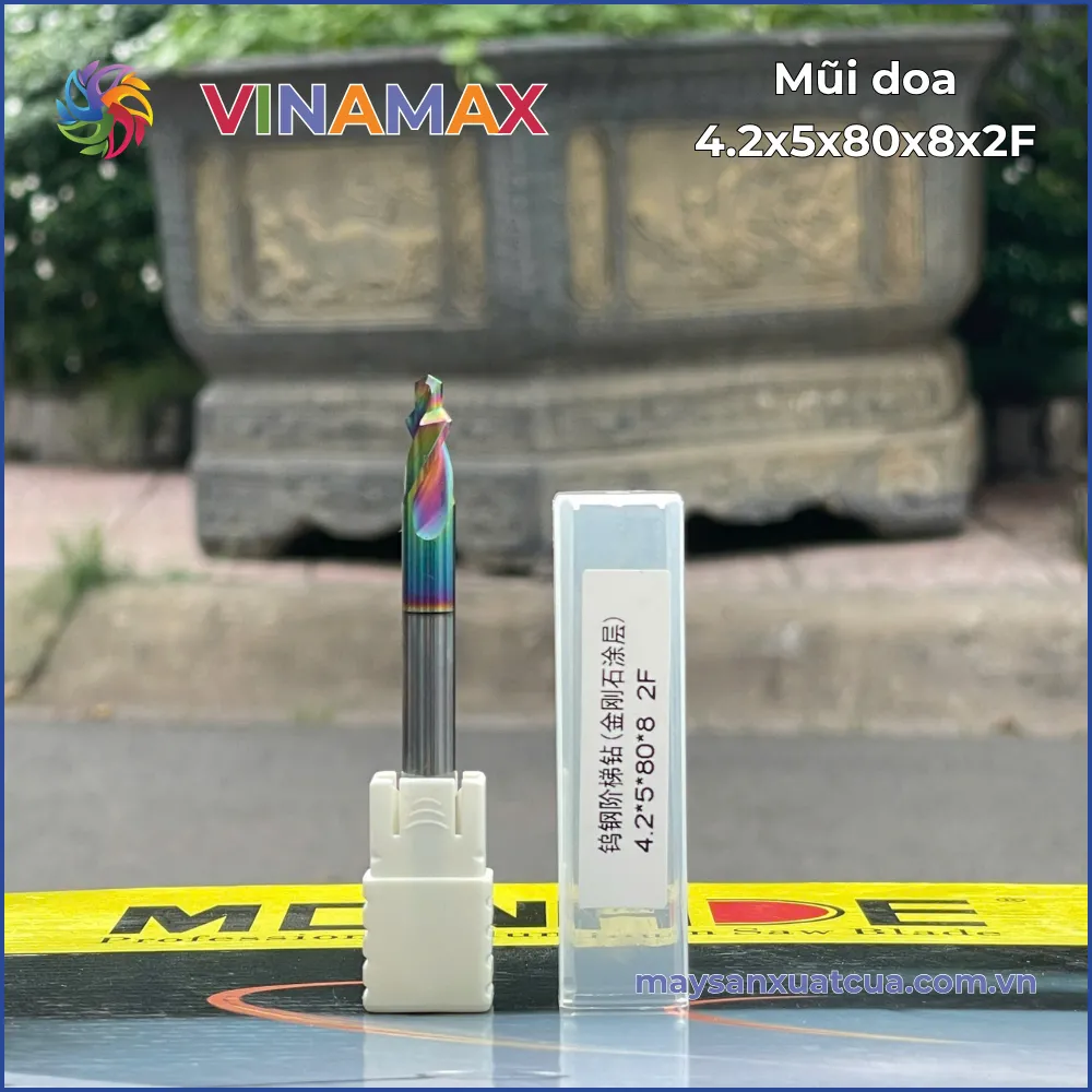 Mũi doa 4.2*5*80*8 2F