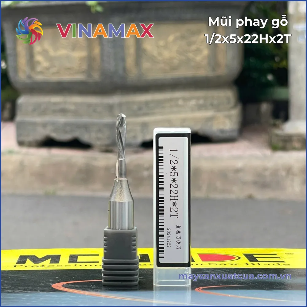 Mũi phay gỗ Tangli 1/2*5*22H*2T