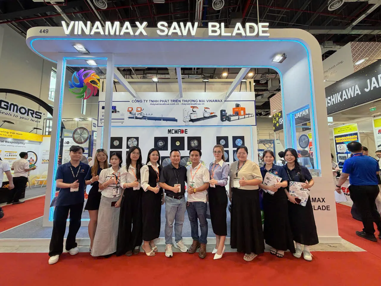 VINAMAX THAM GIA TRIỂN LÃM VIMF BÌNH DƯƠNG 2026